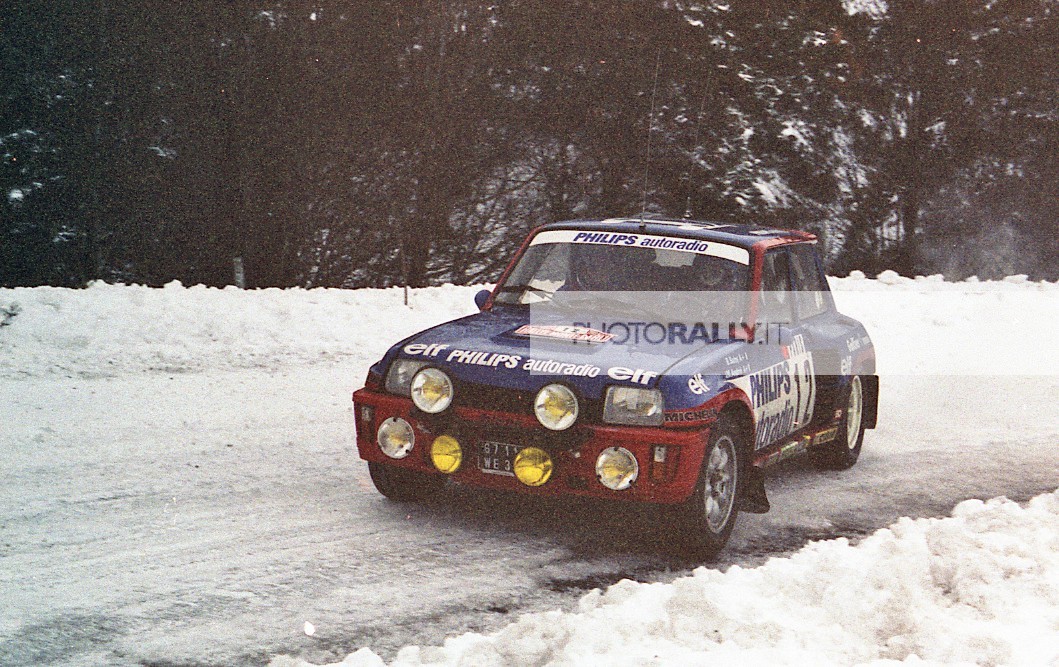 FLY A2060 RENAULT 5 GT Turbo Street Version Red EUR 55,40 - FR