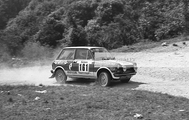 Campagnolo 1977 Agostoni • A 112 abarth foto rally Photorally.it